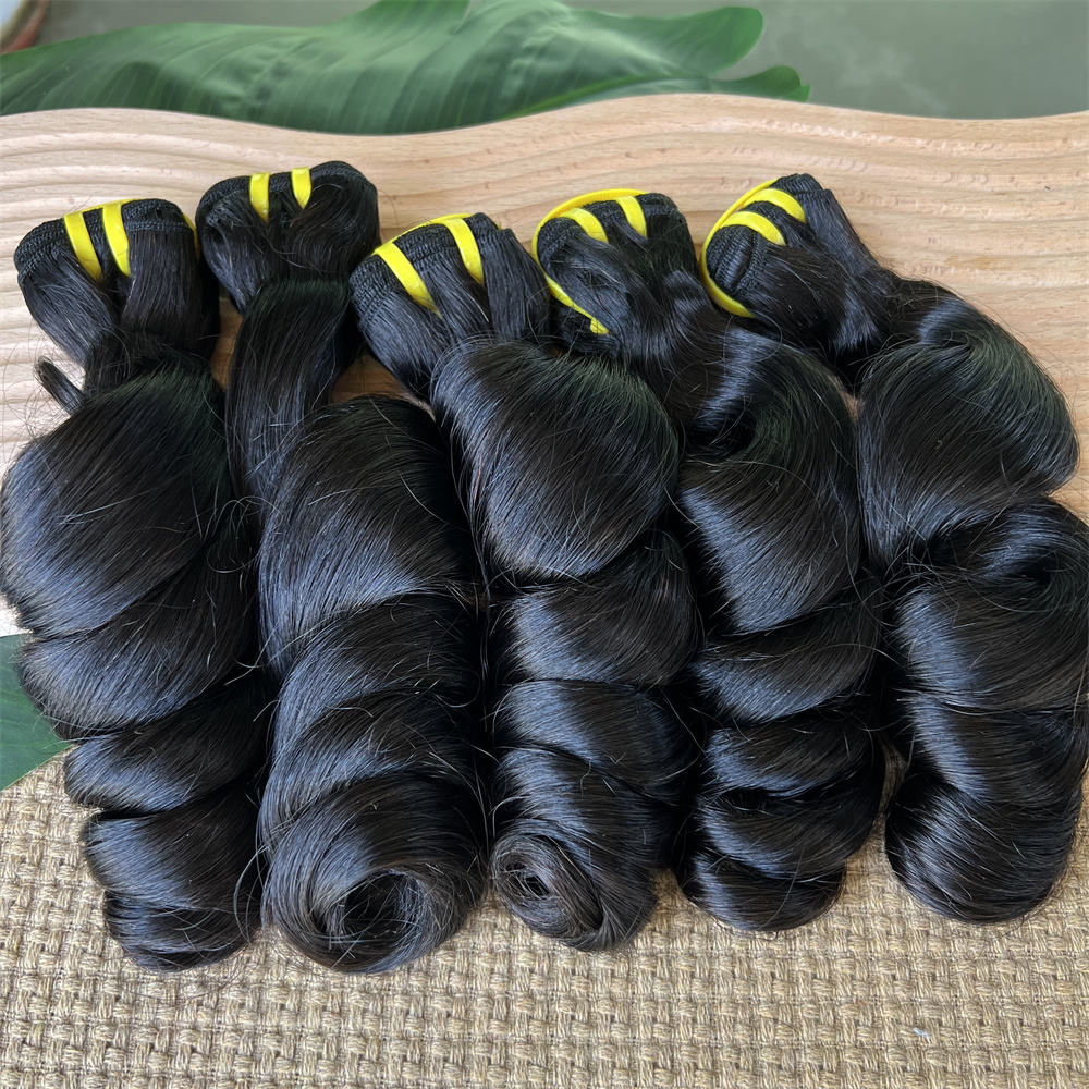 SPIRAL WAVE BRAZILIAN VIRGIN HAIR EXTENSIONS