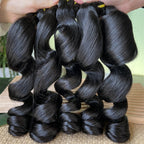 SPIRAL WAVE BRAZILIAN VIRGIN HAIR EXTENSIONS