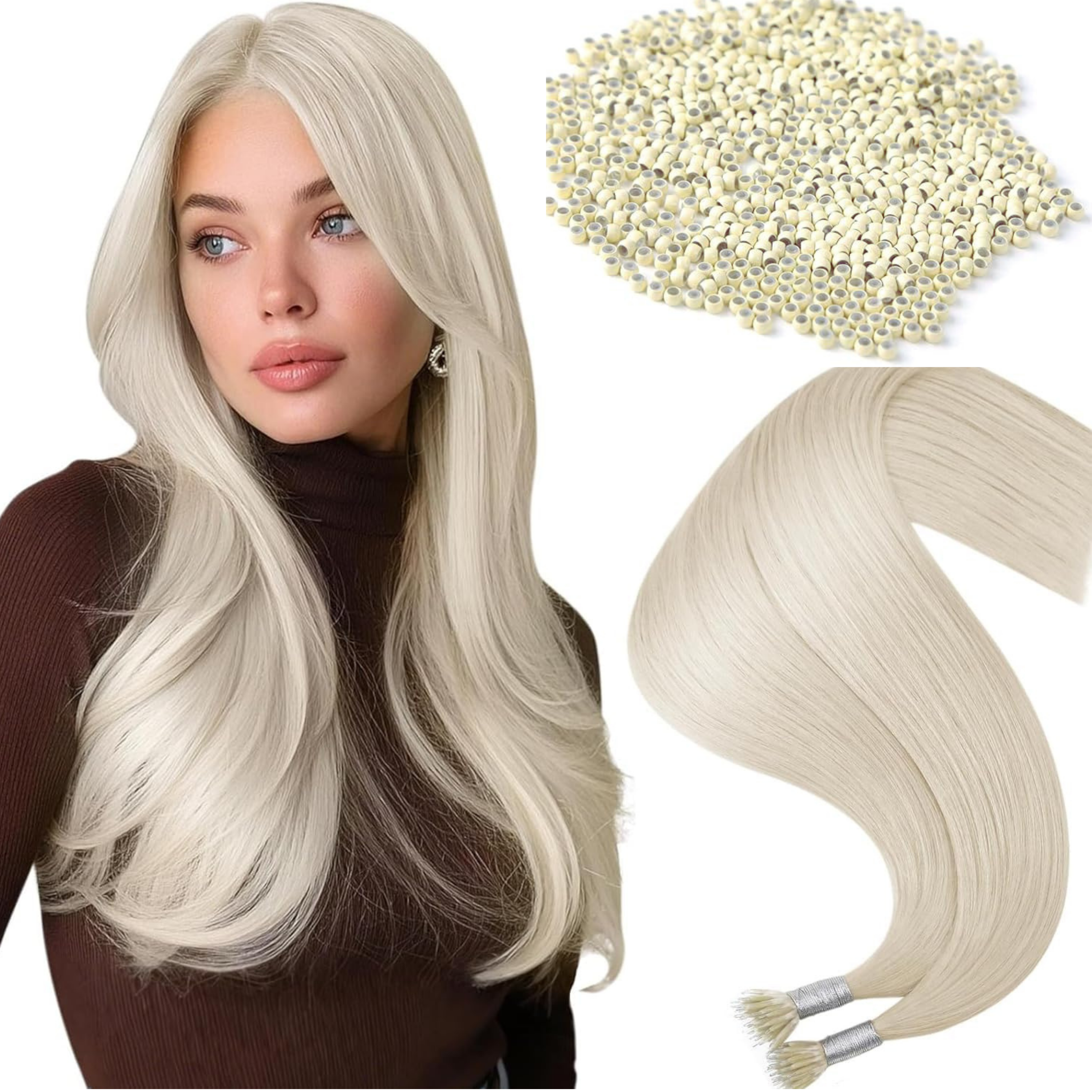 Nano Ring Hair Extensions #60A