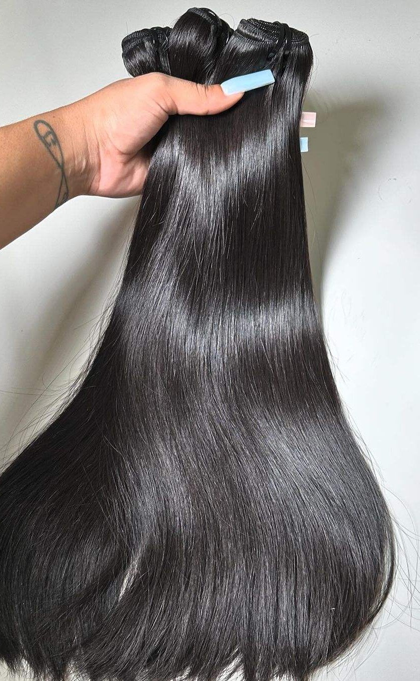 RAW VIRGIN HAIR EXTENSIONS WITH CLOSURE BUNDLE DEALS