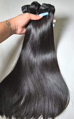 RAW VIRGIN HAIR EXTENSIONS WITH CLOSURE BUNDLE DEALS